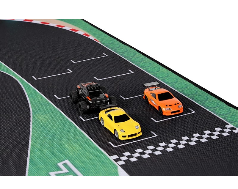 Трасса для шоссейно-кольцевых гонок TURBO RACING (BZ3266) 1/76 Flat Sports Car Track 950X500MM  (without guardrail)