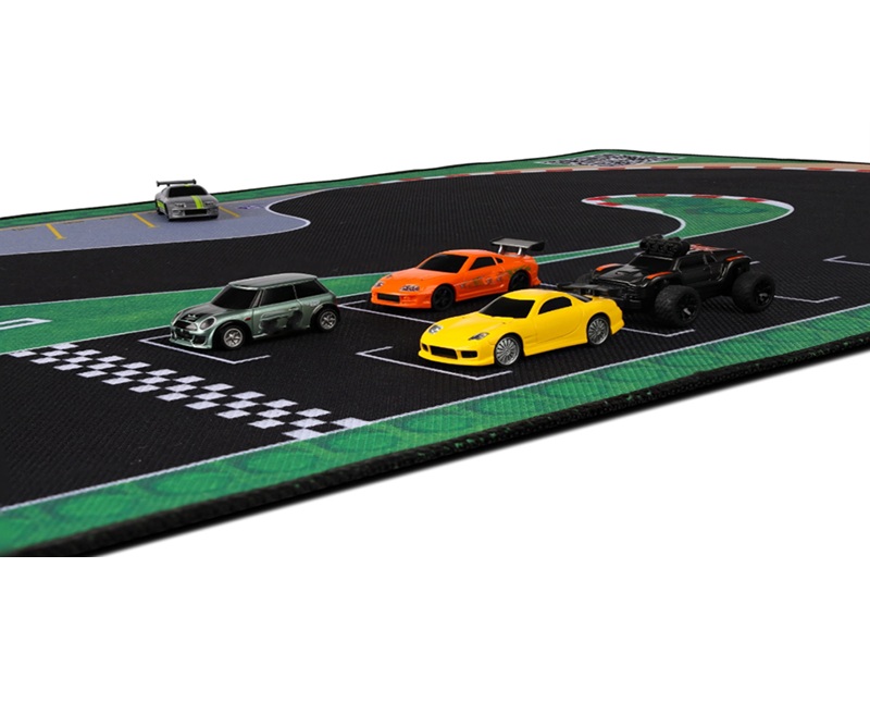 Трасса для шоссейно-кольцевых гонок TURBO RACING (BZ3266) 1/76 Flat Sports Car Track 950X500MM  (without guardrail)