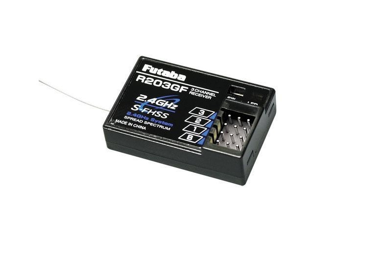 Аппаратура радиоуправления Futaba (#FU3PVR203GF) 3-Ch 2.4GHz R203GF Receiver
