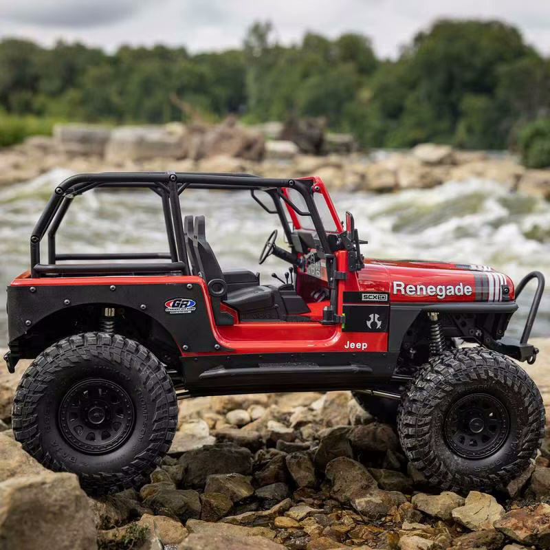 Радиоуправляемая модель краулера Axial (#03008V2) SCX10 CJ-7 1/10