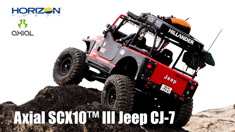Радиоуправляемая модель краулера Axial (#03008V2) SCX10 CJ-7 1/10