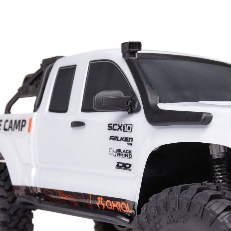Радиоуправляемая модель краулера Axial (#AXI-1375T1) SCX10 III "Base Camp" Trail Truck w/SLT3 RTR, 4WD, 2.4GHz 1/10
