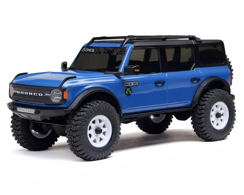 Радиоуправляемая модель краулера Axial (#AXI-2048T1) SCX30 Ford Bronco 4x4 1/30