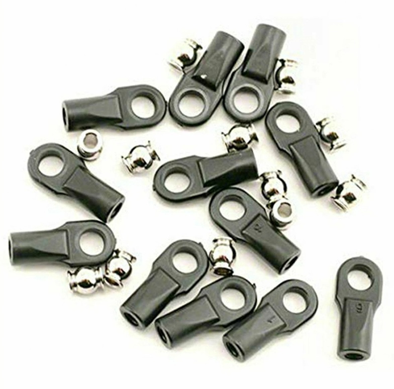 Шаровые TRAXXAS (#5347) Plastic M4 Rod Ends Screw Hole 26x7.4m (SCX10, TRX4) (12pcs)