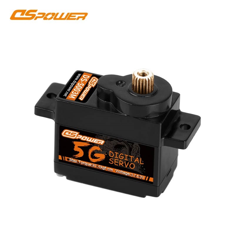 Сервопривод DSpower (#DS-S003M) Metal Gear 7.4V 5g 180° Degree Brushless