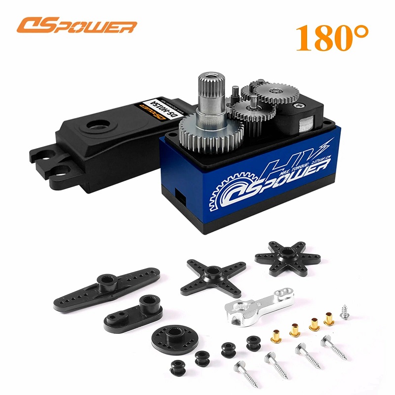 Сервопривод DSpower (#DS-H015A) Metal Gear 7.4V 16kg 180° Degree Brushless