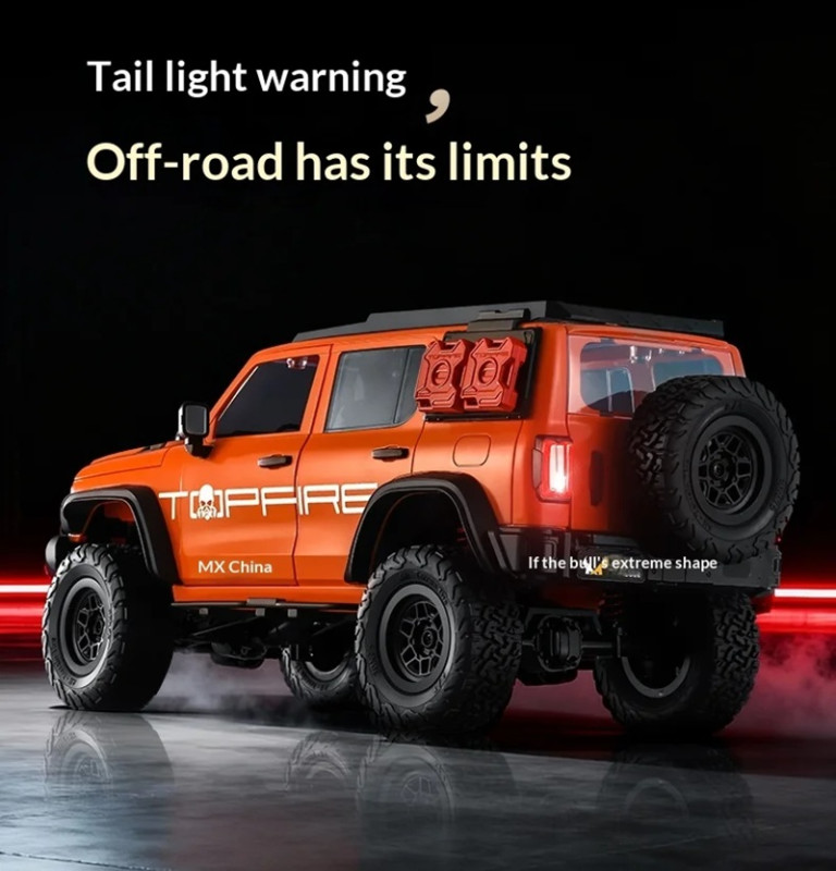 Радиоуправляемый внедорожник MN Hobby (#SG-MN-300or) 1/12 2.4G 4WD RC Car TANK300 orange