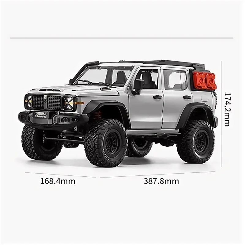 Радиоуправляемый внедорожник MN Hobby (#SG-MN-300or) 1/12 2.4G 4WD RC Car TANK300 orange