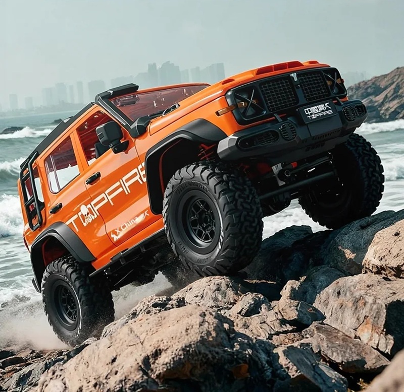 Радиоуправляемый внедорожник MN Hobby (#SG-MN-300or) 1/12 2.4G 4WD RC Car TANK300 orange