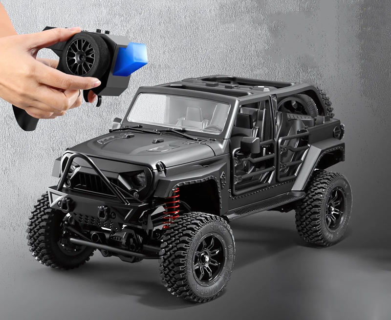 Радиоуправляемый внедорожник MN Hobby (#SG-MN-128B)  Jeep Wrangler Black 4WD RTR масштаб 1/12 2.4G
