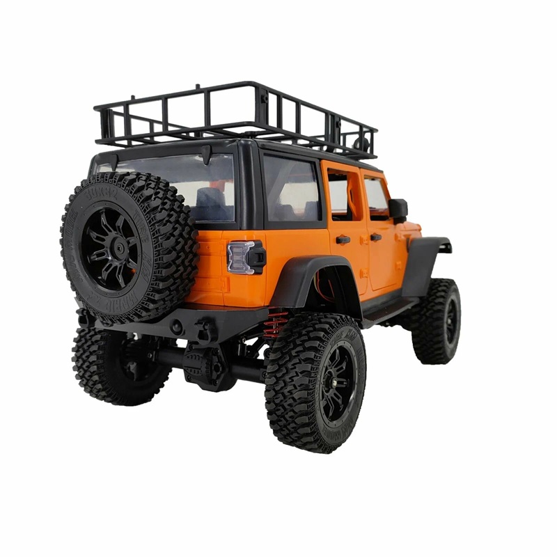 Радиоуправляемый внедорожник MN Hobby (#SG-MN-128OR)  Jeep Wrangler Orange 4WD RTR масштаб 1/12 2.4G