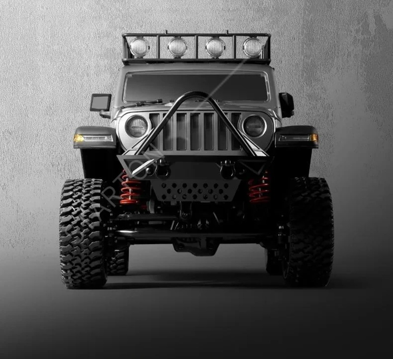 Радиоуправляемый внедорожник MN Hobby (#SG-MN-128S)  Jeep Wrangler Silver 4WD RTR масштаб 1/12 2.4G