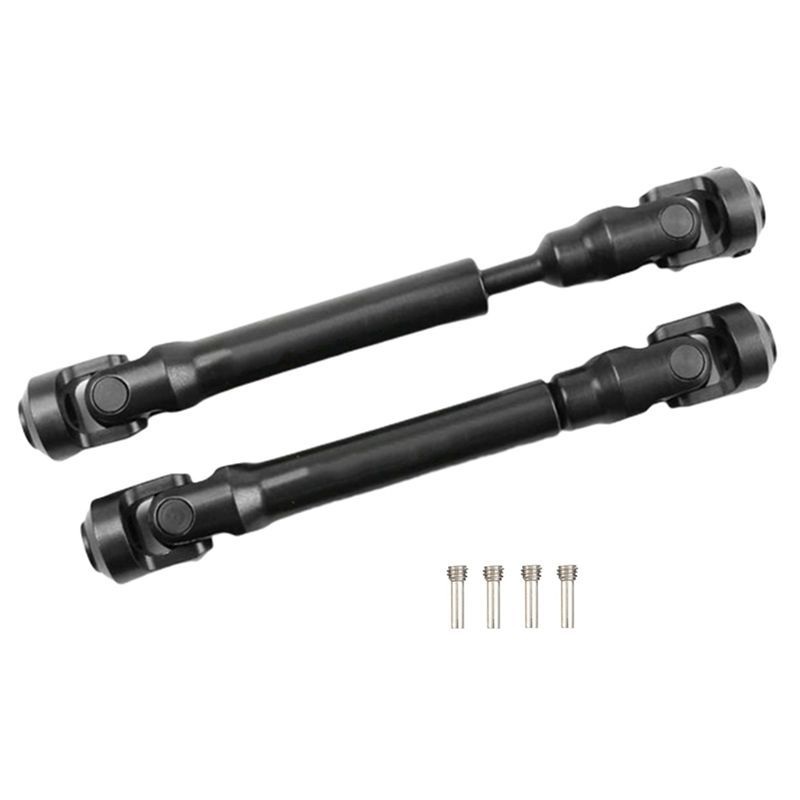 Кардан телескопический RC Turn (#RTUP023A4) 104-147mm Metal Splined Center Driveshaft CVD Set for 1/10 Crawler 1pc/set