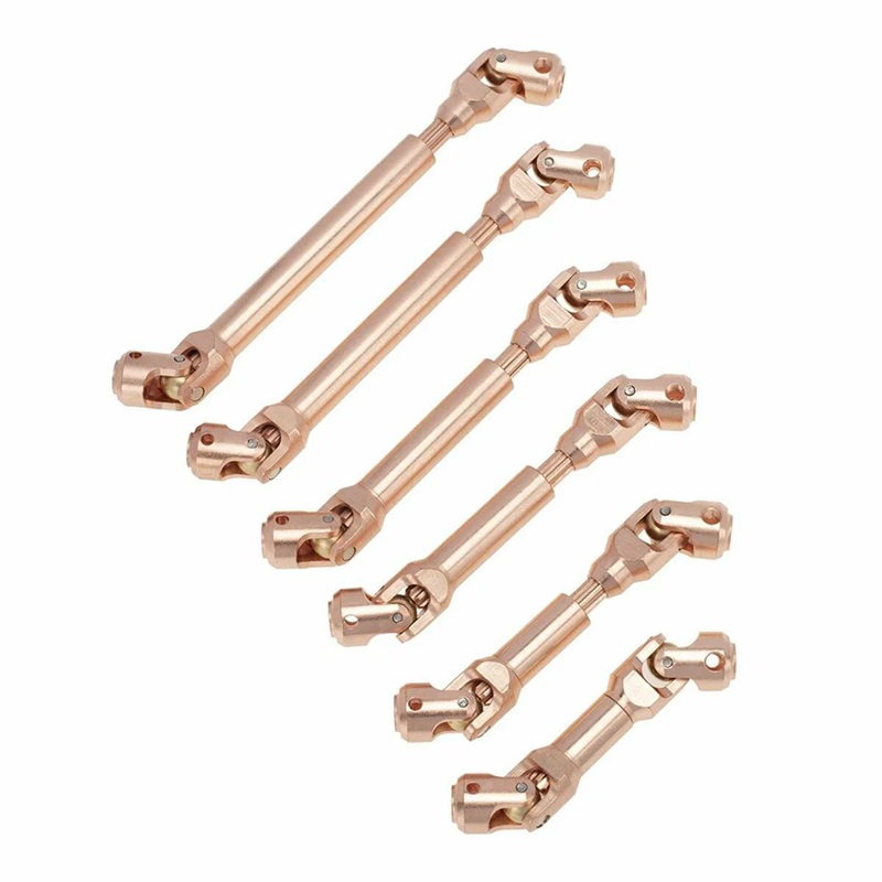 Кардан телескопический RC Turn (#RTUP023B3) 94-128mm Metal Splined Center Driveshaft CVD Set for 1/10 Crawler 1pc/set