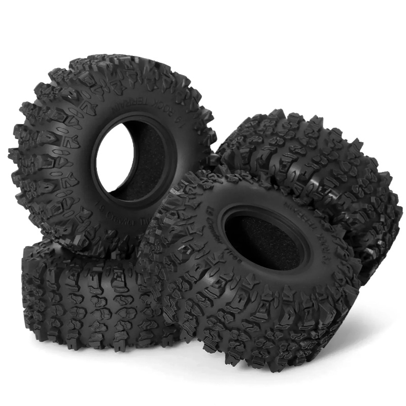 Шины внедорожные Off-Road RCTurn (#RTPA19A03) 1.9" (inch) Crawler Tires with Foam for 1/10 RC Crawler