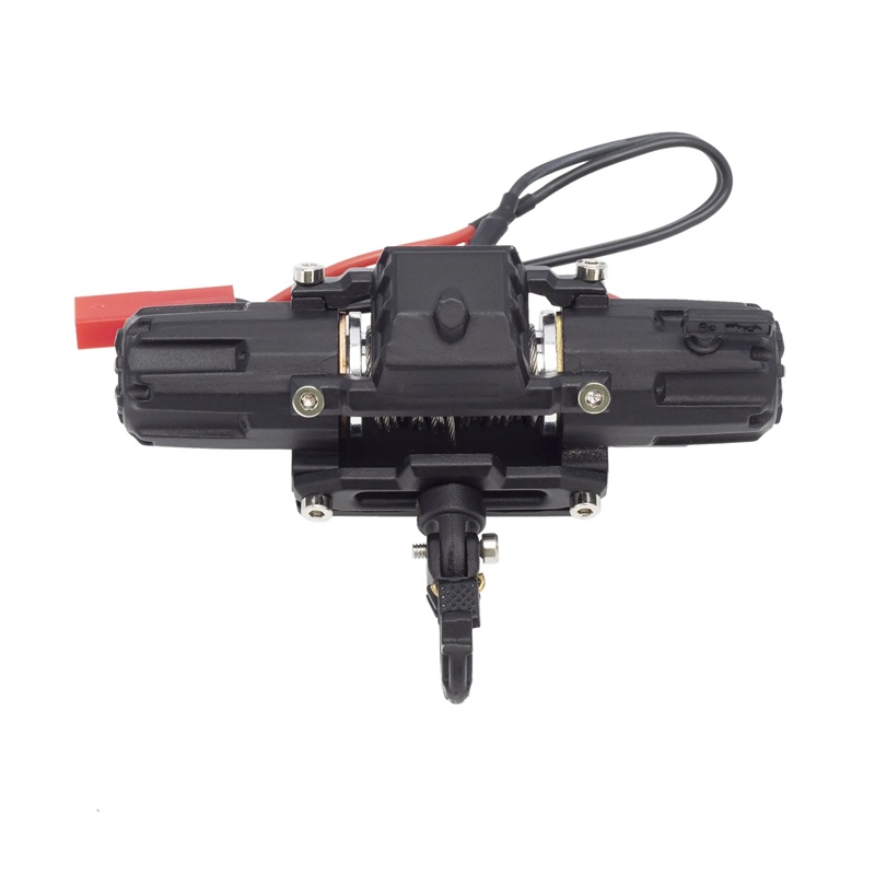 Лебёдка RCTurn (#RTEW011B1) Metal RC Crawler Mini Electric 1/10 Winch - Black