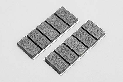 Грузики Yokomo (#YT-RWF5A) Steel Racing Weight (5g x 10pcs.)