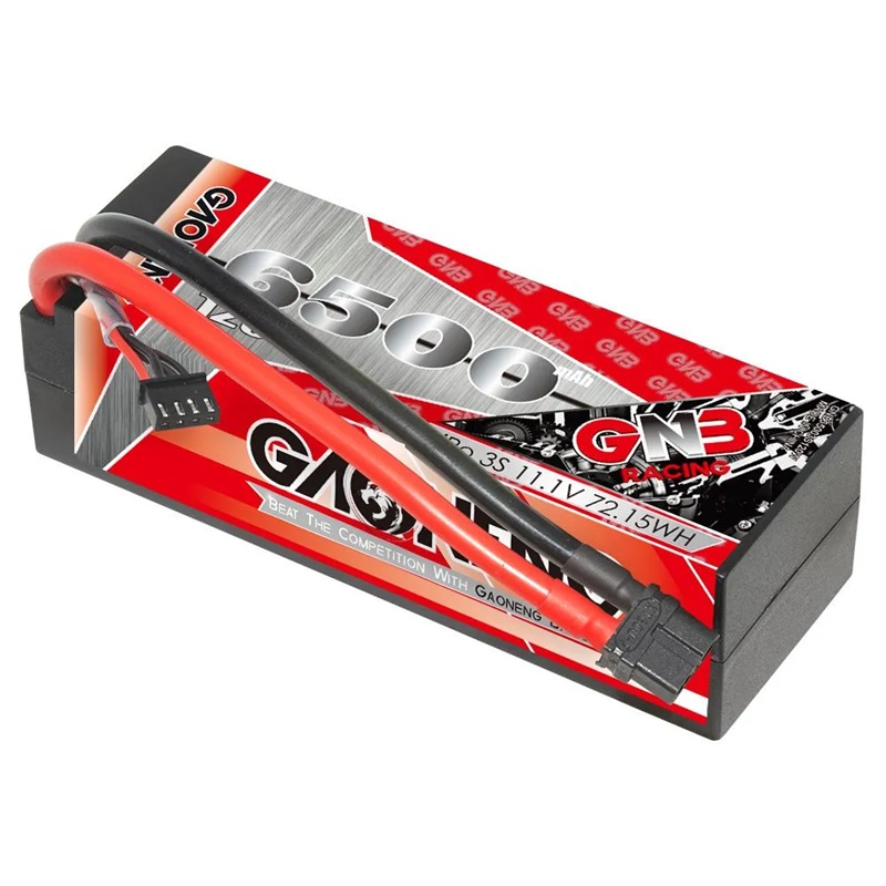 Аккумулятор Li-Po GAONENG (#GNB65003S130WHV) GNB6500mAh 3S 11.1V 130C  RC