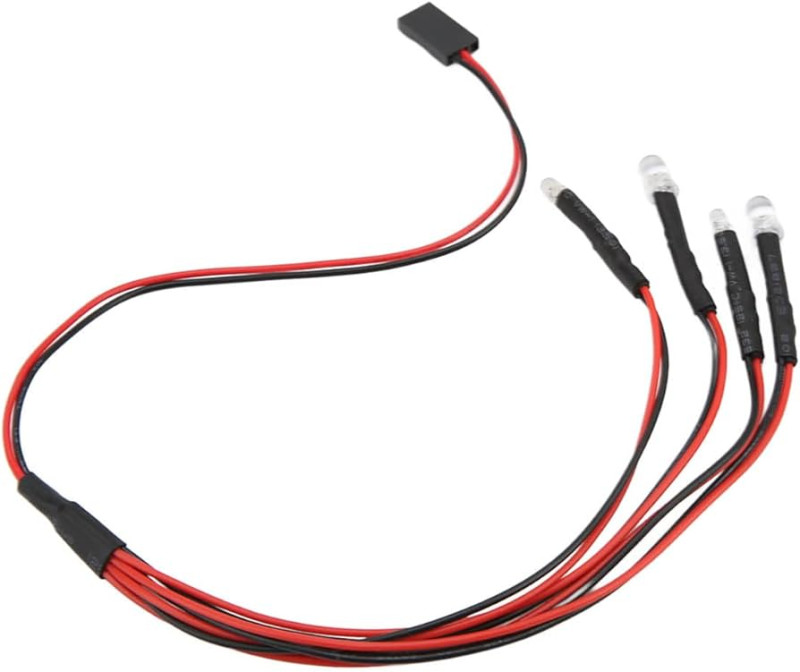 Блок света RC Turn (#RTLR01014) 10 Leads RC LED Light Set with Controller Lead Dia: 4.8mm