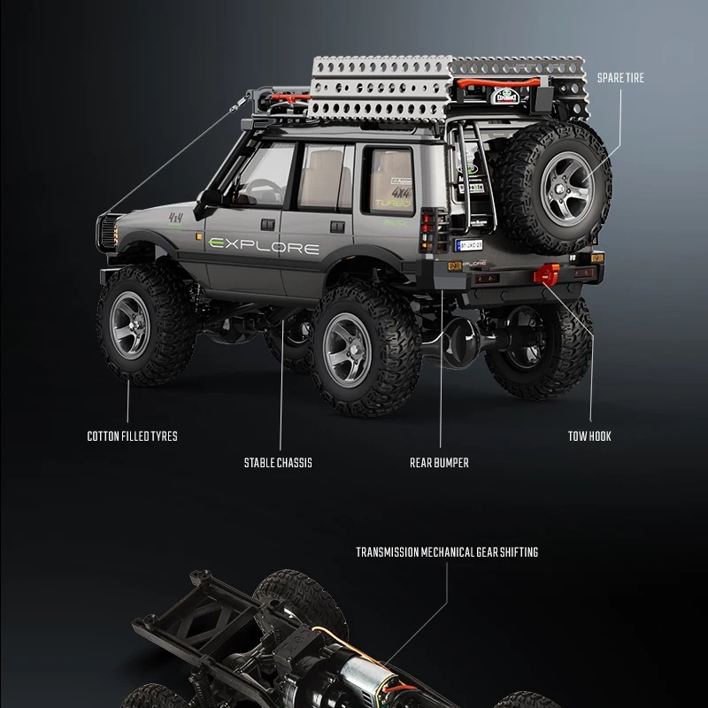 Радиоуправляемый внедорожник Dark Sky (#JXC-LR1801) 1/18 4x4  Defender RTR