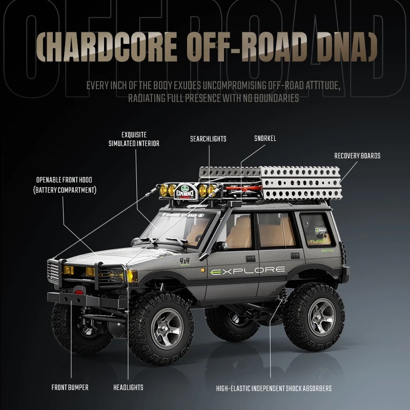Радиоуправляемый внедорожник Dark Sky (#JXC-LR1801) 1/18 4x4  Defender RTR