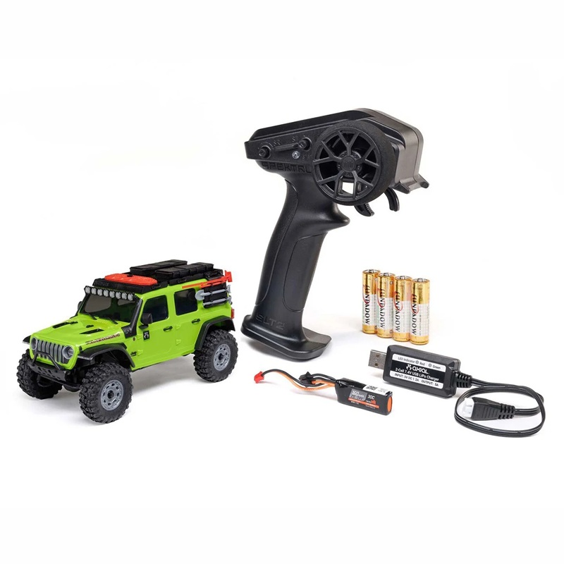 Радиоуправляемая модель краулера Axial (#AXI-2261T2) SCX30 Jeep Wrangler 4x4 1/30