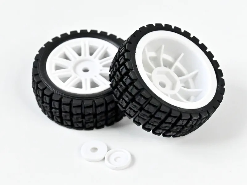 Колеса шоссейные MJX (#1415A2) MJX R/C RubberTires 2PCS 1/14