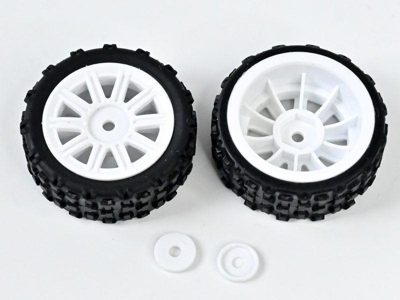 Колеса шоссейные MJX (#1415B2) MJX R/C TPR Tires 2PCS 1/14