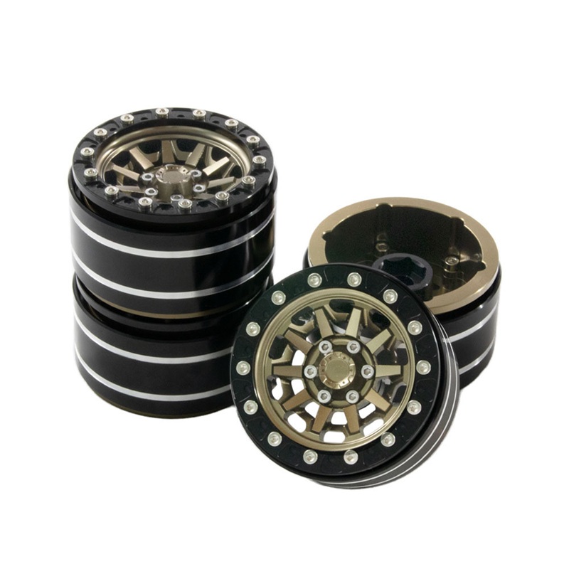 Диски бедлоки RC-Avtomag (#AV-CW06066) 1.9'' Aluminum Quality-Anger Beadlock Crawler Wheels