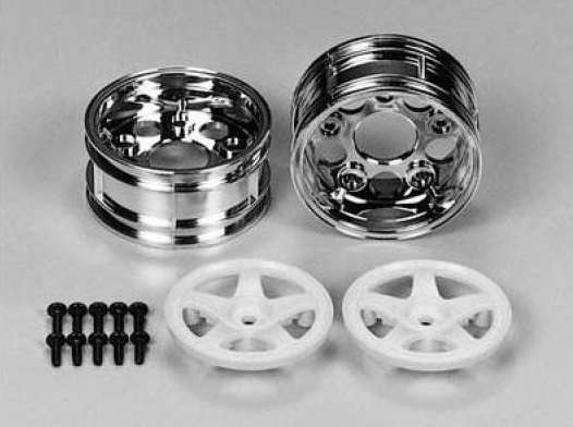 Диски Tamiya (#50672) 5-Spoke 2-piece Wheels (1 Pair)