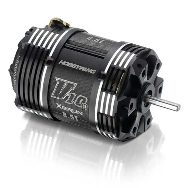 Бесколлекторный сенсорный двигатель Hobby Wing (#30401111) XERUN V10 G3 Competition Motor 8.5T