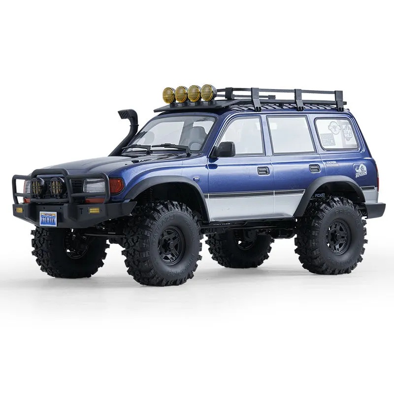 Радиоуправляемый внедорожник FMS (#FMS11061RSBU-PROV2) 1:10 FCX10 PRO Brushless Toyota Land Cruiser LC80 RS V2