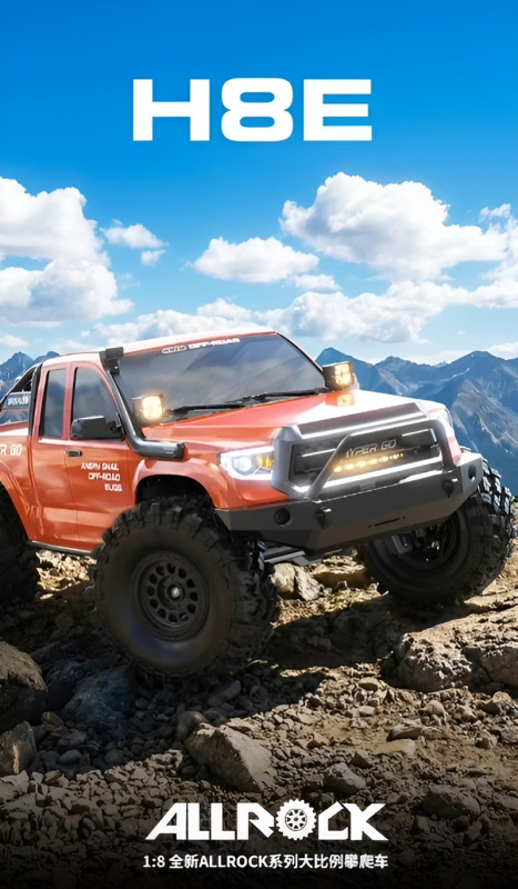 Радиоуправляемый внедорожник MJX (#H8E) 4WD RC Car MJX Allrock Off-Road Truck Rock Crawler 1/8 Brushless RTR
