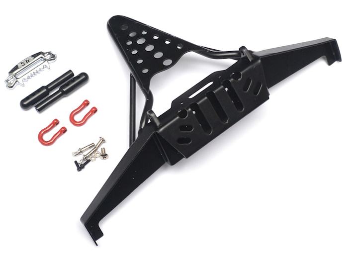 Передний бампер Team Raffee Co. (#BRQ90343) Steel Stinger XL