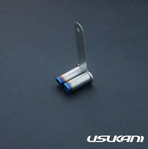 Глушитель Usukani (#US-88518A) Stainless Steel Exhaust Pipe For 1/10