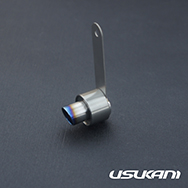 Глушитель Usukani (#US-88525A) Stainless Steel Exhaust Pipe For 1/10