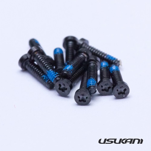 Винты декоративные Usukani/Extreme Exquisite Replica Screw For 1/10 Bodyshell/50pcs + Tool (Black)