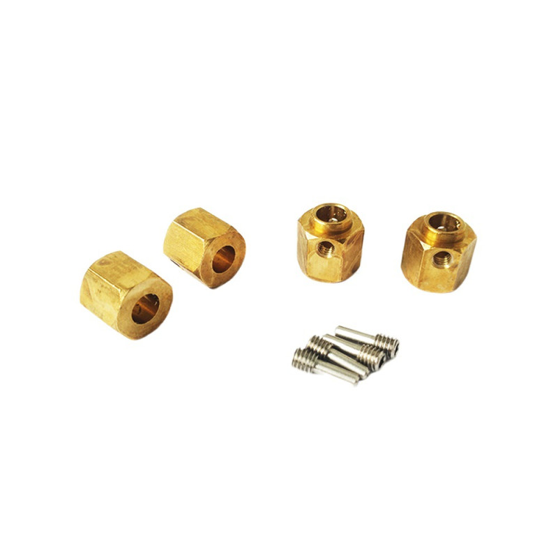 Хексы AXSPEED (AX-106000) Wheel Hex Adaptor 12mm 1/10 6 мм для TRX