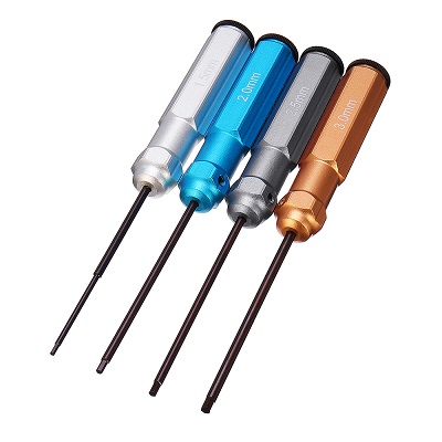 Шестигранник RCTurn (#RTT11015C) Classic Allen Wrench Set - B Four Colors 1pcs Hex 2.5mm