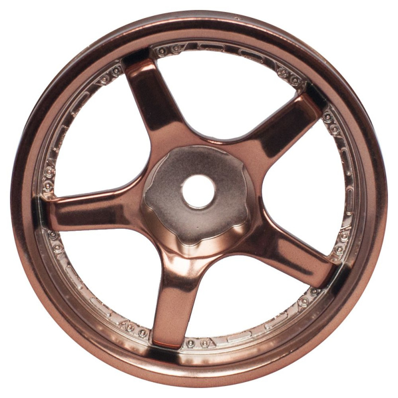 Диски YFRacing (#YF90013BR) Alloy 1/10 on Road Drift Car Wheel Rims 52*26mm