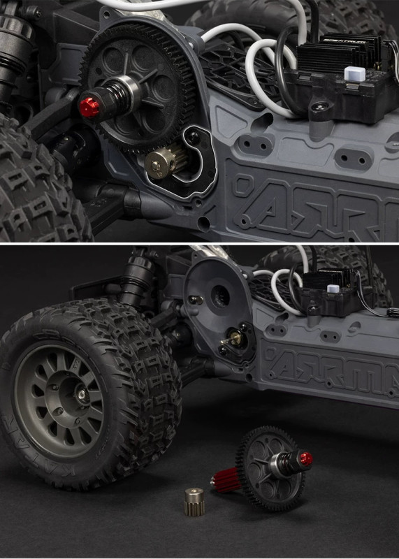 Радиоуправляемая модель трагги ARRMA (#AR-102601) VORTEKS 2WD 1/10 Stadium Truck