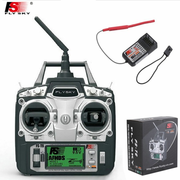 Аппаратура радиоуправления FlySky (#FS-T6) FS-T6 2.4G (6-channels)
