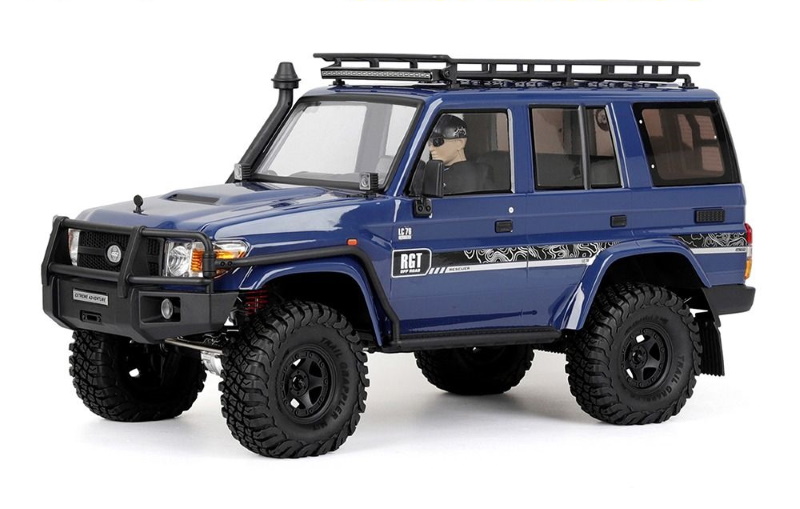 Радиоуправляемый внедорожник RGT (#EX86190V2)  4WD RC Car LC76 RESCUER Vehicles Off-Road Truck Rock Crawler Toys Models Without Battery