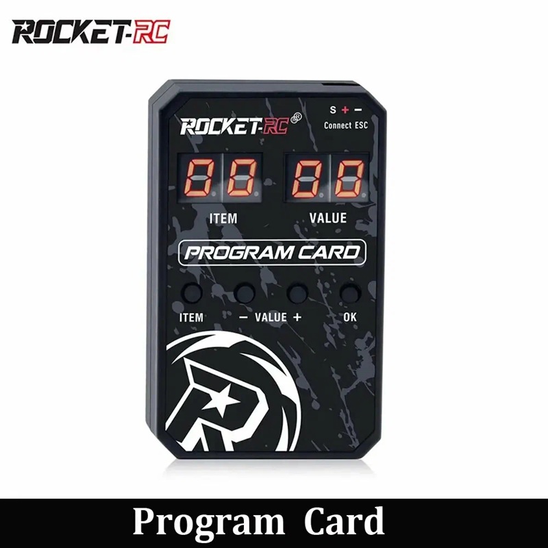 Программатор ROCKET-RC (#FP-100010-01)  Program Card для ESC 1/10 RV