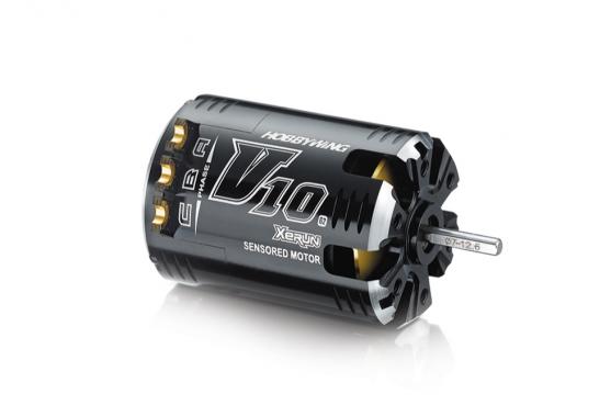 Бесколлекторный сенсорный двигатель Hobby Wing (#XERUN V10/17.5T) XERUN V10 Competition Motor 17.5T