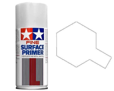 Грунтовка-спрей аэрозольная Tamiya (#87044) Paint White Fine Surface Primer