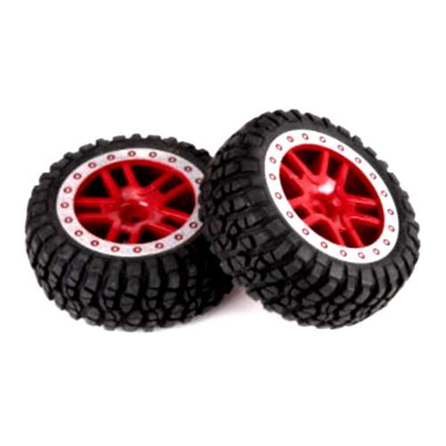 Колеса Remo Hobby (#RP2046) Tires Assembly（Black or Red)