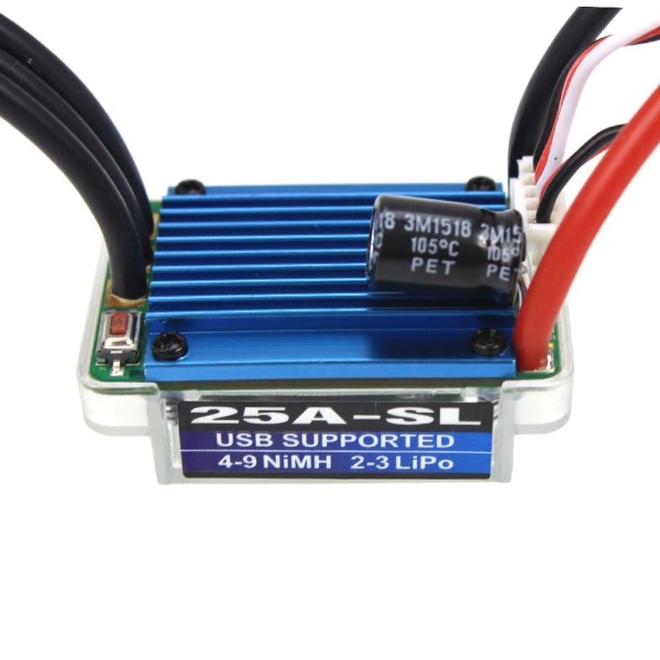 Бесколлекторный регулятор скорости Hobby Wing (#EZRUN 25A-L V2) Hobbywing EZRUN 25A-L V2