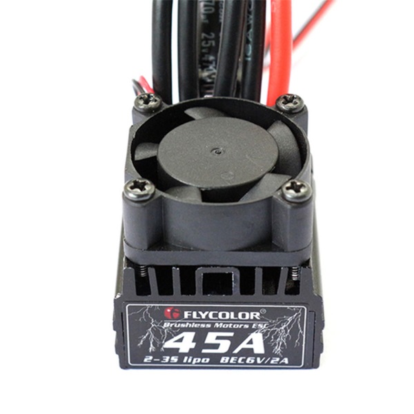 Бесколлекторный регулятор скорости Fly Color (#CW045003) ESC 45A