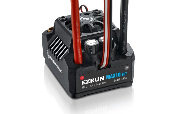 Бесколлекторный регулятор скорости Hobby Wing EZRUN (#EZRUN-MAX10-SCT-120A) HobbyWing EZRUN 120 A